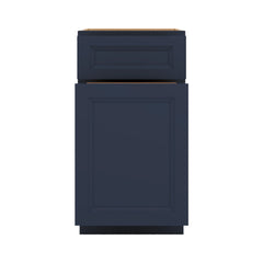 J&K Naval B7 Base Waste Bin Pull-Out w/Two (2) Bin Cut-outs - 18" W