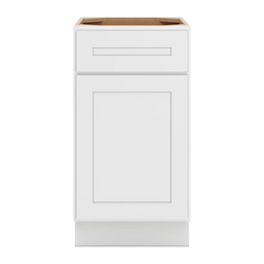 CNC Luxor 5-Piece White 18" W Waste Basket Cabinet