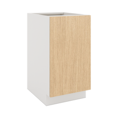 Modernform Cabinet Natural Oak 18" W X 34 1/2" H X 24" D Base Cabinet Waste Bin