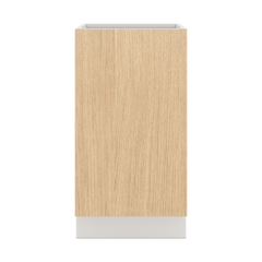 Modernform Cabinet Natural Oak 18" W X 34 1/2" H X 24" D Base Cabinet Waste Bin