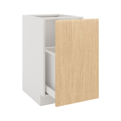 Modernform Cabinet Natural Oak 18" W X 34 1/2" H X 24" D Base Cabinet Waste Bin
