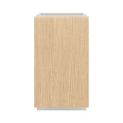 Modernform Cabinet Natural Oak 18" W X 34 1/2" H X 24" D Base Cabinet Waste Bin