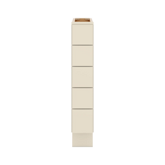 J&K Pearl Glazed H9 Spice Drawer Base - 6" W