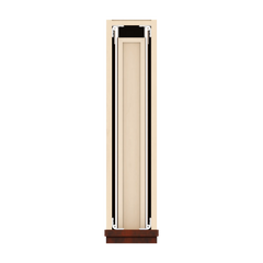 J&K Mahogany J5 Spice Drawer Base - 6" W