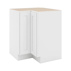 CNC Luxor White 33" W Carousel Corner Base Cabinet