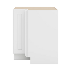 CNC Luxor White 33" W Carousel Corner Base Cabinet