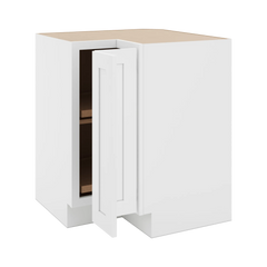 CNC Luxor White 33" W Carousel Corner Base Cabinet