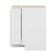 CNC Luxor White 33" W Carousel Corner Base Cabinet