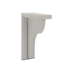 CNC Luxor 5-Piece Misty Grey 3" W X 7 1/2"  H X 10 1/2" D Corbel