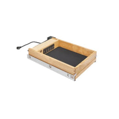 Fabuwood Allure Echo Izel Blue 18" W Charging Drawer w/Blum Sides
