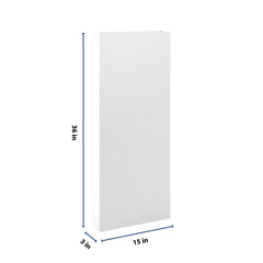 CNC Luxor 5-Piece White 3" W X 36" H X 15” D Column