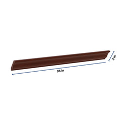 J&K Mahogany J5 96" W 10-4 1/4 Crown Molding