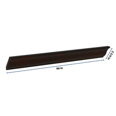 J&K Espresso K8 96" W Large Crown Molding
