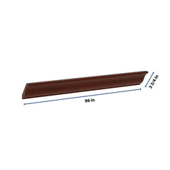 J&K Mahogany J5 96" W Large Crown Molding