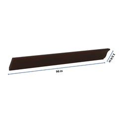 J&K Java Coffee S1 96" W Large Crown Molding
