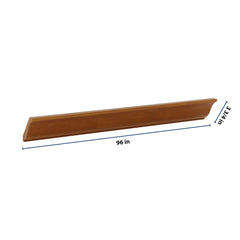 J&K Mocha Glazed K10 96" W Large Crown Molding