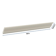 J&K Pebble B6 96" W Large Crown Molding