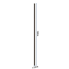 J&K Espresso K8 Tall Filler 1 1/2" W x 120" H
