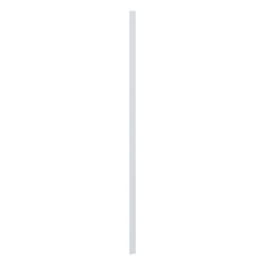 J&K White Shaker S8 Tall Filler 3" W x 120" H
