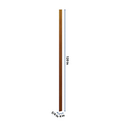 J&K Mocha Glazed K10 Tall Filler 4" W x 120" H