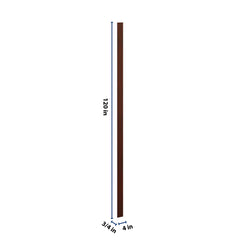 J&K Mahogany J5 Tall Filler 4" W x 120" H
