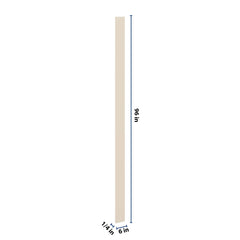 J&K Pearl Glazed H9 Tall Filler 6" W x 120" H