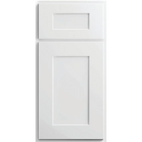 CNC Luxor 5-Piece White Door Sample