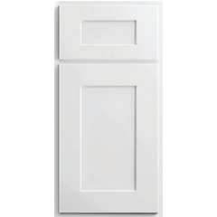 CNC Luxor 5-Piece White Door Sample