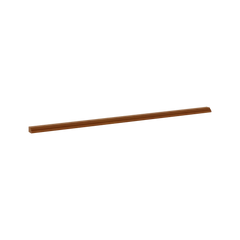 J&K Mocha Glazed K10 96" W Chair Rail Molding