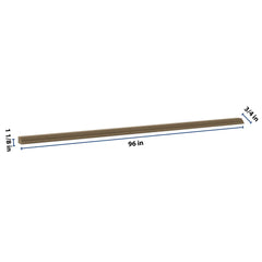 J&K Hazel H8 96" W Chair Rail Molding