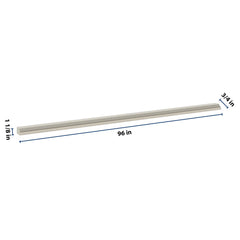 J&K Pebble B6 96" W Chair Rail Molding