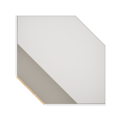 Modernform Cabinet Natural Oak 36" W X 34 1/2" H X 24" D Diagonal Sink Base Cabinet