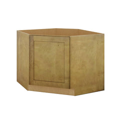 Modernform Cabinet Natural Shaker 42" W X 34 1/2" H X 24" D Diagonal Corner Sink Base Cabinet