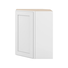CNC Luxor 5-Piece White 24" W X 30" H Diagonal Corner Wall Cabinet