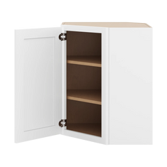 CNC Luxor 5-Piece White 24" W X 30" H Diagonal Corner Wall Cabinet