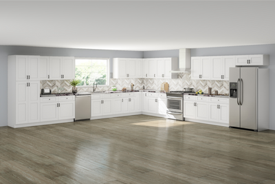 18 X 18 Fabuwood Allure Galaxy Frost Kitchen
