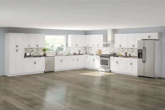 18 X 18 Fabuwood Allure Galaxy Frost Kitchen