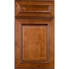 Cubitac Imperial Belmont Cafe Glaze Raised Panel Brown Door Sample