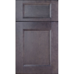 Cubitac Imperial Bergen Shale Reversed Raised Center Panel Dark Grey Door Sample