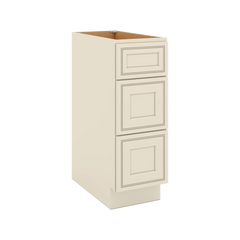 J&K Pearl Glazed H9 Base w/3 Drawers - 12" W