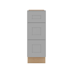 J&K Castle Grey S5 Base w/3 Drawers - 12" W