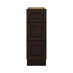 J&K Espresso K8 Base w/3 Drawers - 12" W