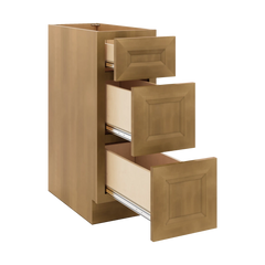 J&K Butterscotch B8 Base w/3 Drawers - 12" W