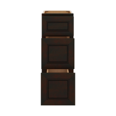 J&K Espresso K8 Base w/3 Drawers - 12" W
