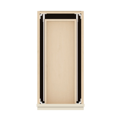 J&K Pearl Glazed H9 Base w/3 Drawers - 12" W