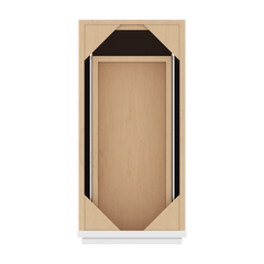 CNC Luxor 5-Piece White 12" W X 32 1/2" H 3 Drawer Base Cabinet