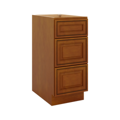 J&K Mocha Glazed K10 Base w/3 Drawers - 15" W