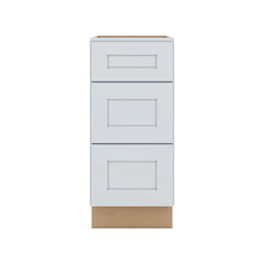 J&K White Shaker S8 Base w/3 Drawers - 15" W