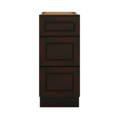 J&K Espresso K8 Base w/3 Drawers - 15" W