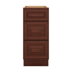 J&K Mahogany J5 Base w/3 Drawers - 15" W